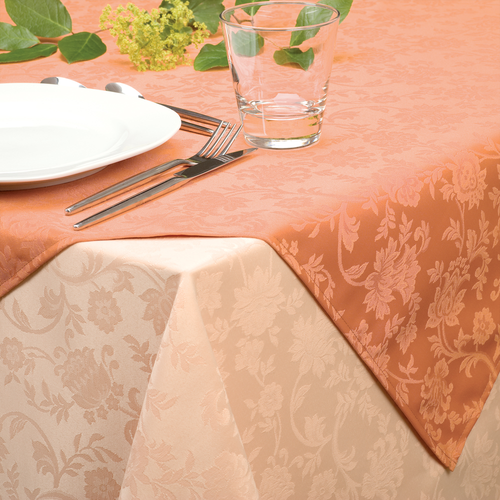 Tischdecke Flora uni o. gemustert, 275 g/m² Tischdecke Flora uni o. gemustert, 275 g/m²